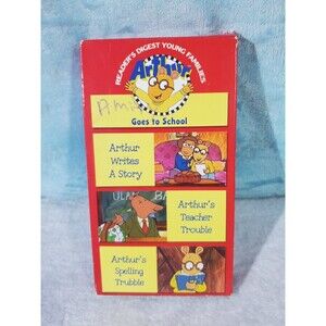 Arthur: Arthur Goes to School (VHS, 2001)